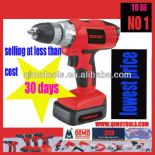 QIMO Professional Power Tools QM-1013B LI-ION 18V Two Speed Cordless Drill/Driver